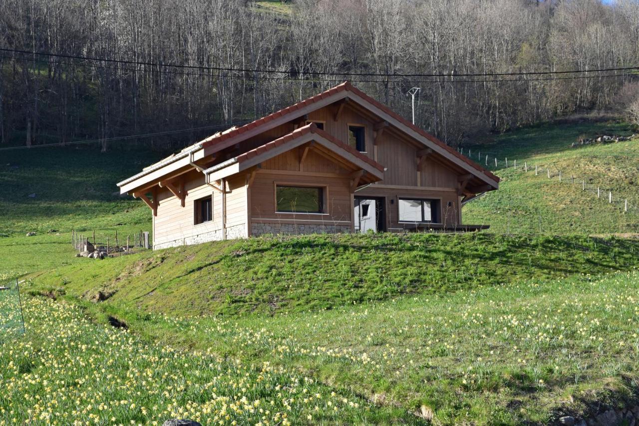 Tout Neuf - Chalet Pebie 8 A 10 Pers Avec Sauna ลาแบรส ภายนอก รูปภาพ