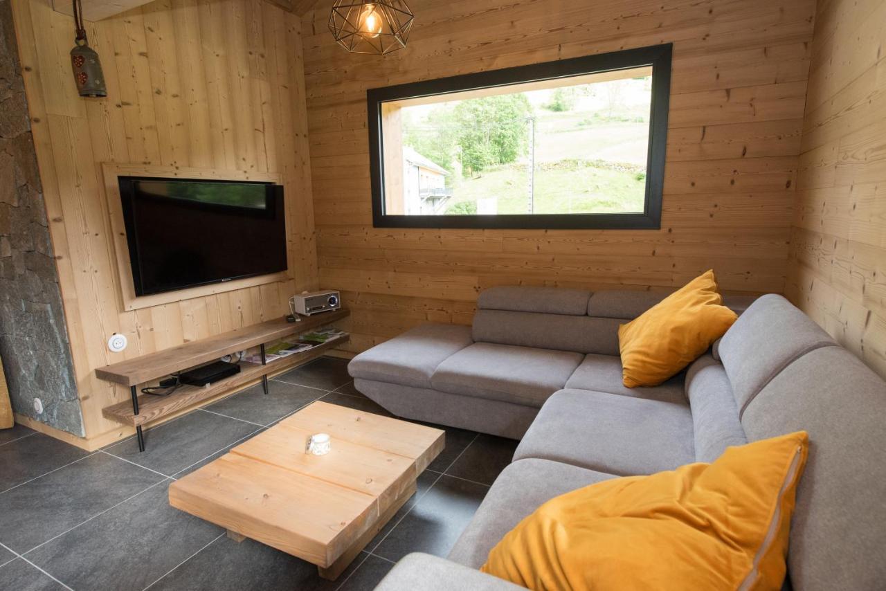 Tout Neuf - Chalet Pebie 8 A 10 Pers Avec Sauna ลาแบรส ภายนอก รูปภาพ