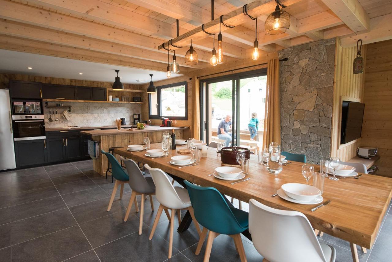 Tout Neuf - Chalet Pebie 8 A 10 Pers Avec Sauna ลาแบรส ภายนอก รูปภาพ