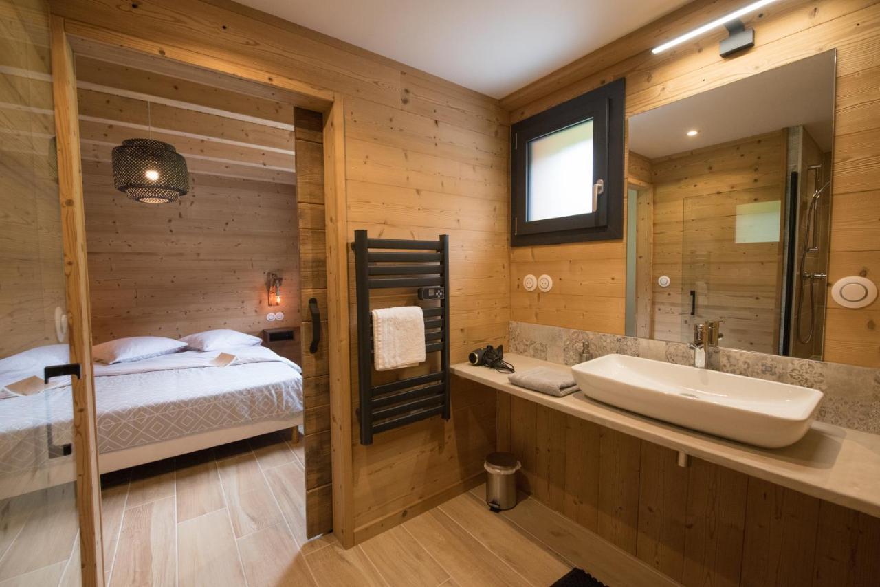 Tout Neuf - Chalet Pebie 8 A 10 Pers Avec Sauna ลาแบรส ภายนอก รูปภาพ