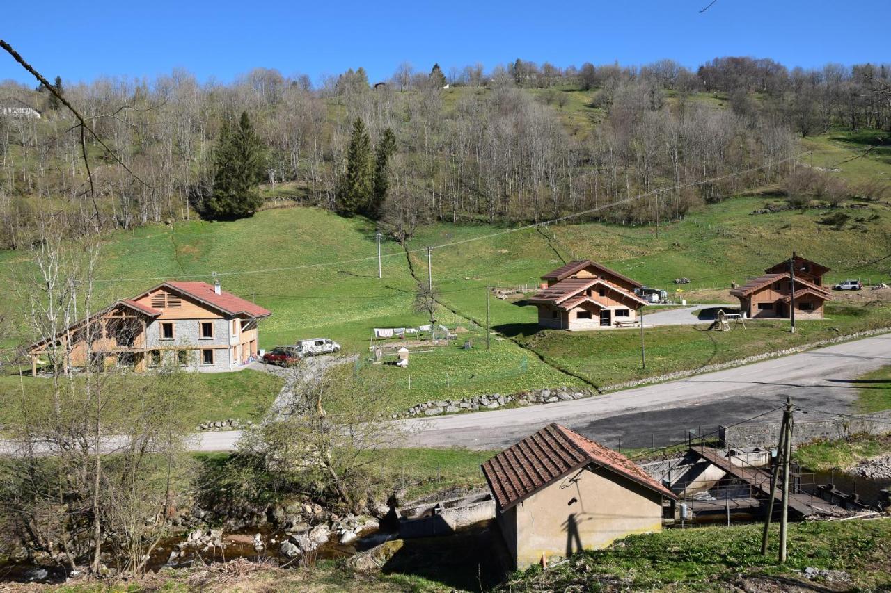 Tout Neuf - Chalet Pebie 8 A 10 Pers Avec Sauna ลาแบรส ภายนอก รูปภาพ